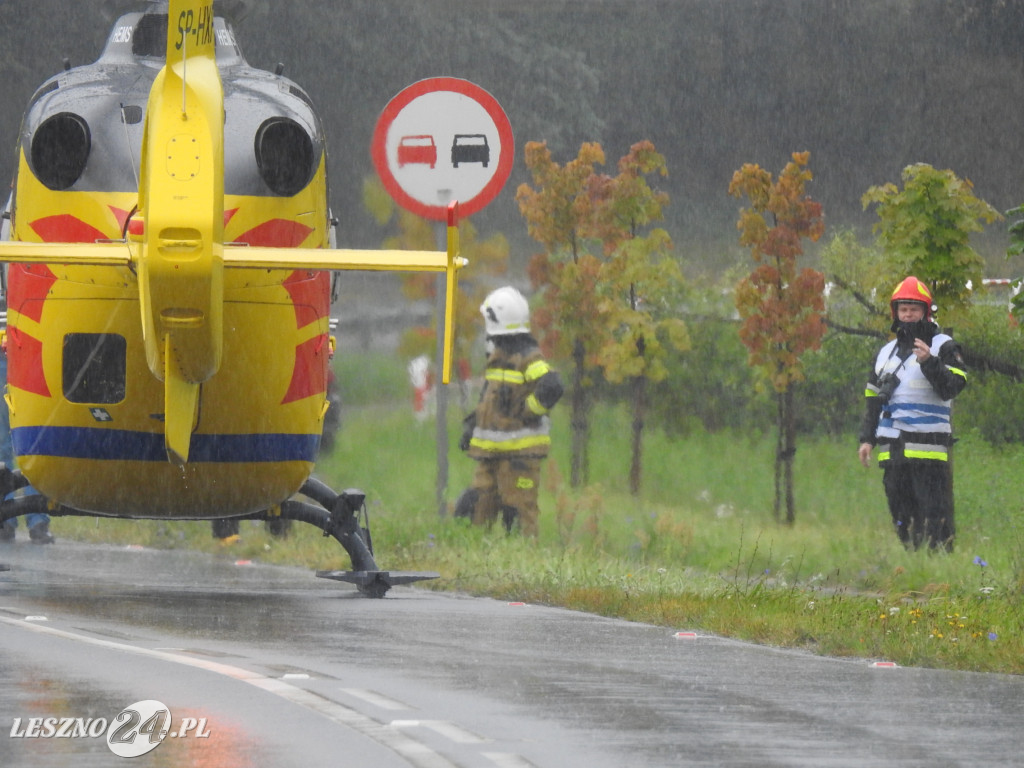 Wypadek pod Nową Wsią - 3 sierpnia 2020