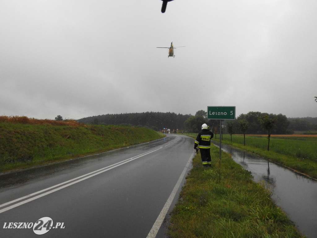 Wypadek pod Nową Wsią - 3 sierpnia 2020