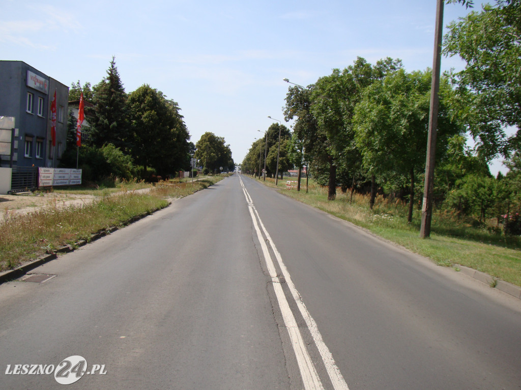 Przebudowa ul. Szybowników w Lesznie