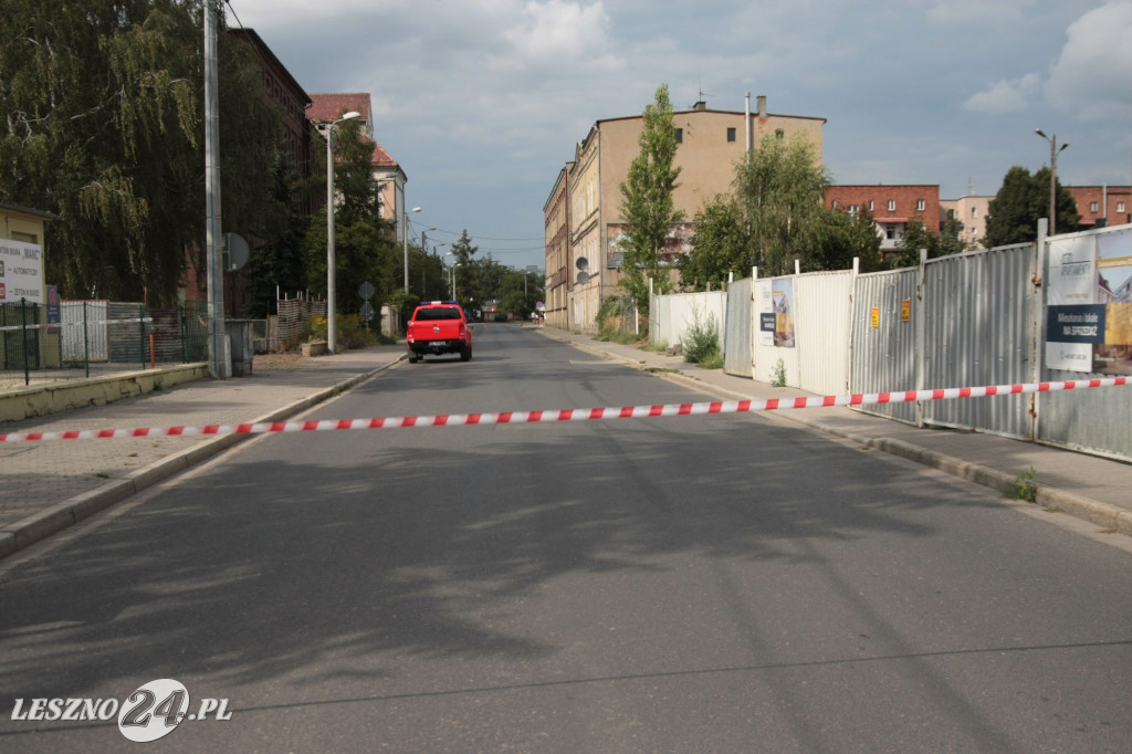 Awaria przy ul. Przemysłowej
