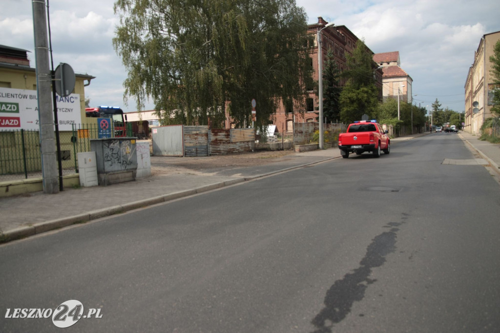 Awaria przy ul. Przemysłowej