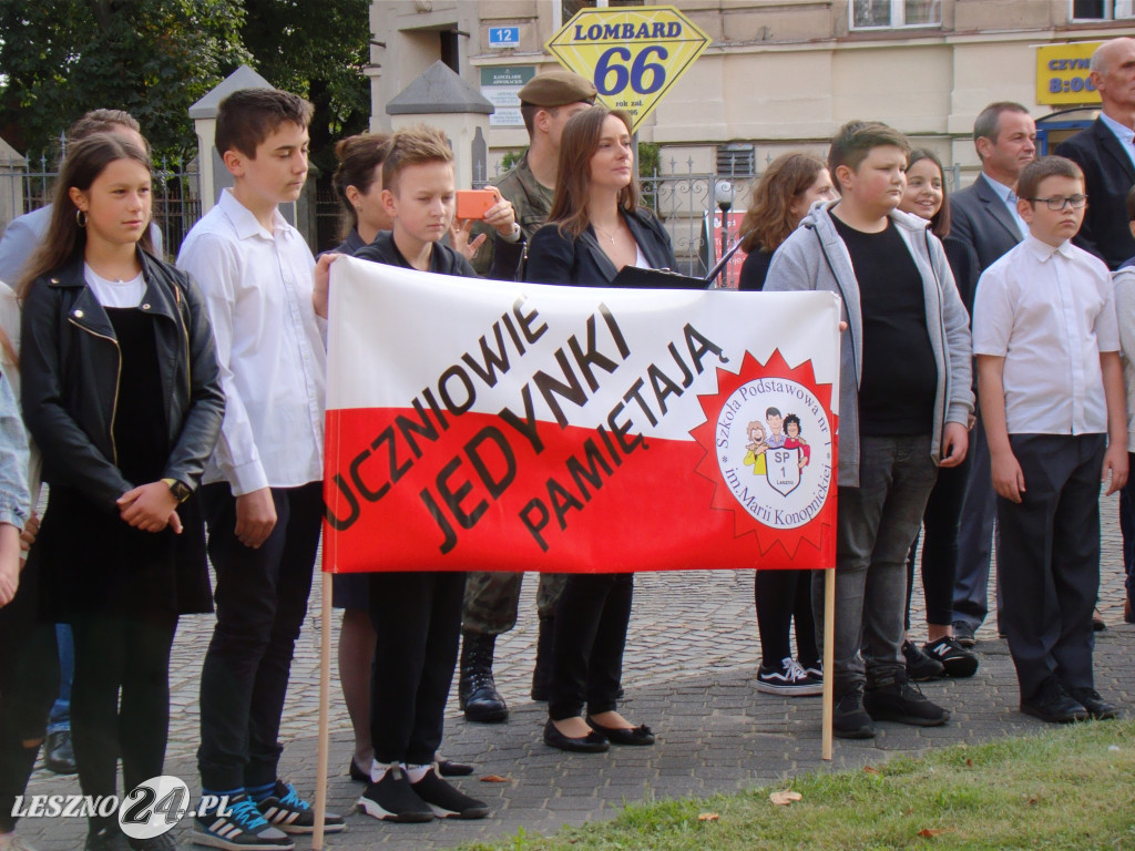 Obchody rocznicy 17 września 1939 roku w Lesznie