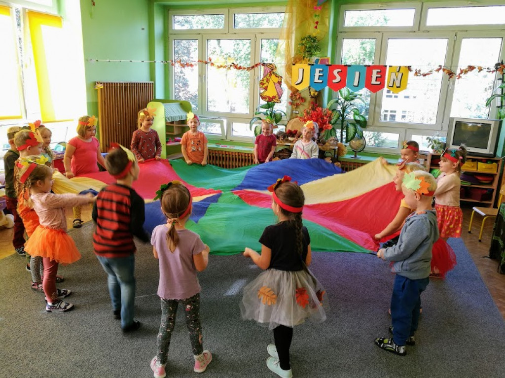 Początek jesieni w Przedszkolu nr 8 w Lesznie