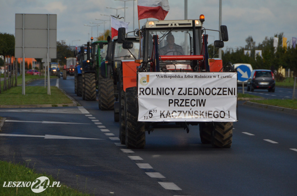 Rolniczy protest na drogach, 7 października 2020