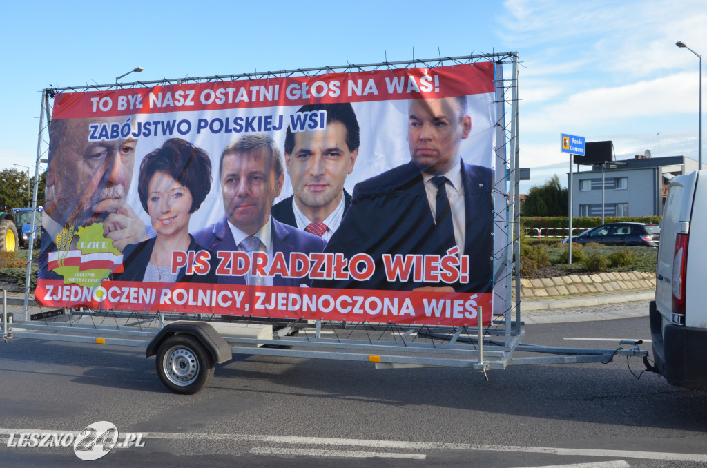 Rolniczy protest na drogach, 7 października 2020