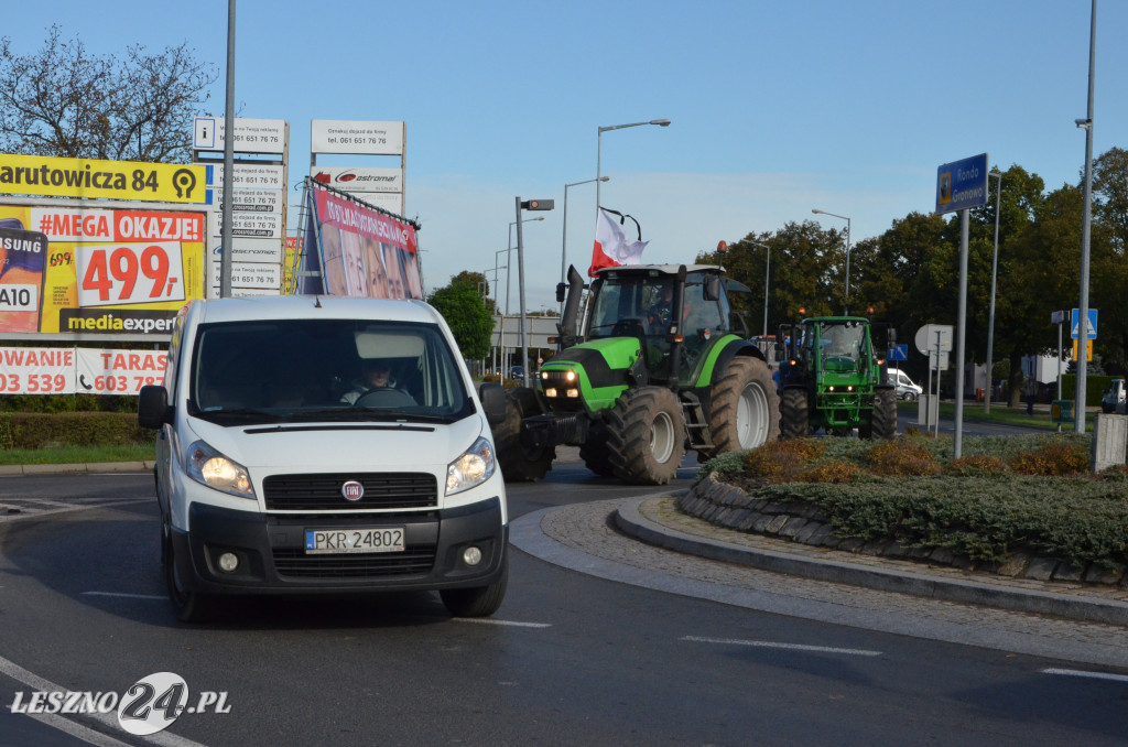 Rolniczy protest na drogach, 7 października 2020