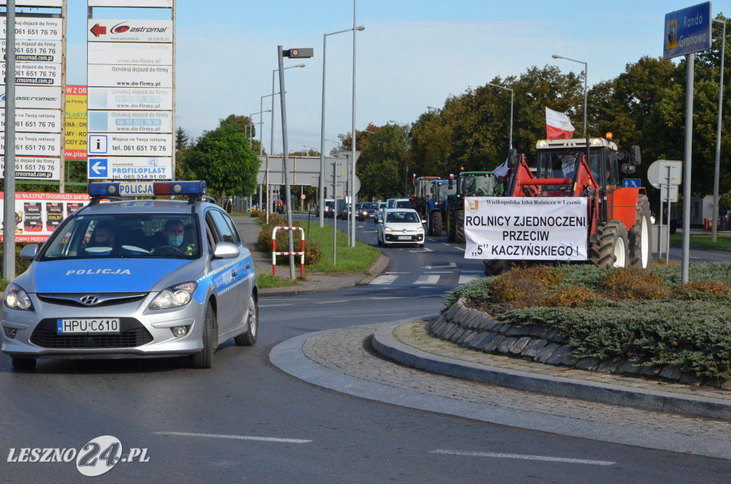 Rolniczy protest na drogach, 7 października 2020
