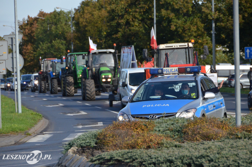 Rolniczy protest na drogach, 7 października 2020