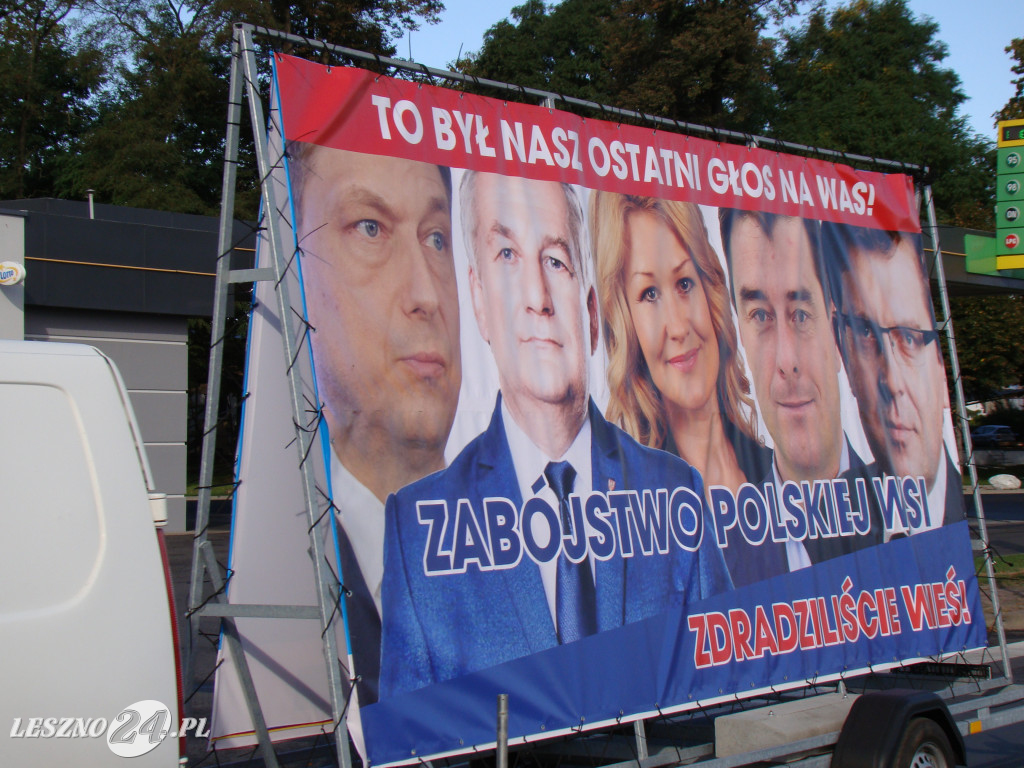 Rolniczy protest na drogach, 7 października 2020