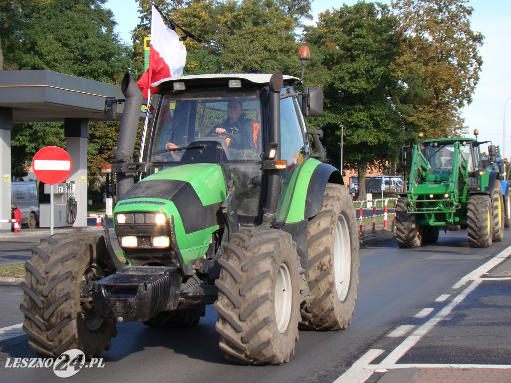 Rolniczy protest na drogach, 7 października 2020