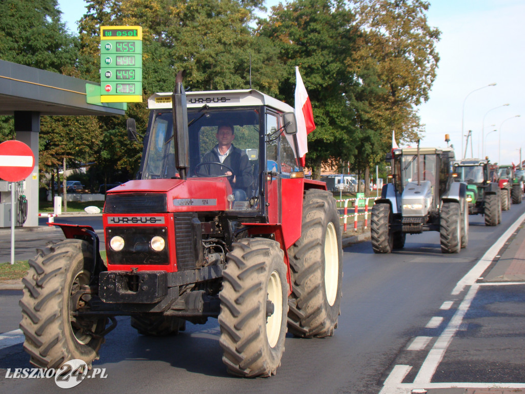 Rolniczy protest na drogach, 7 października 2020