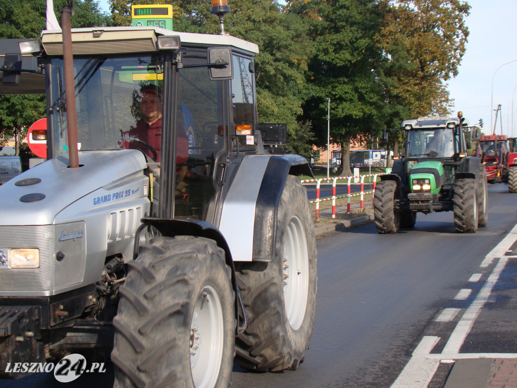 Rolniczy protest na drogach, 7 października 2020