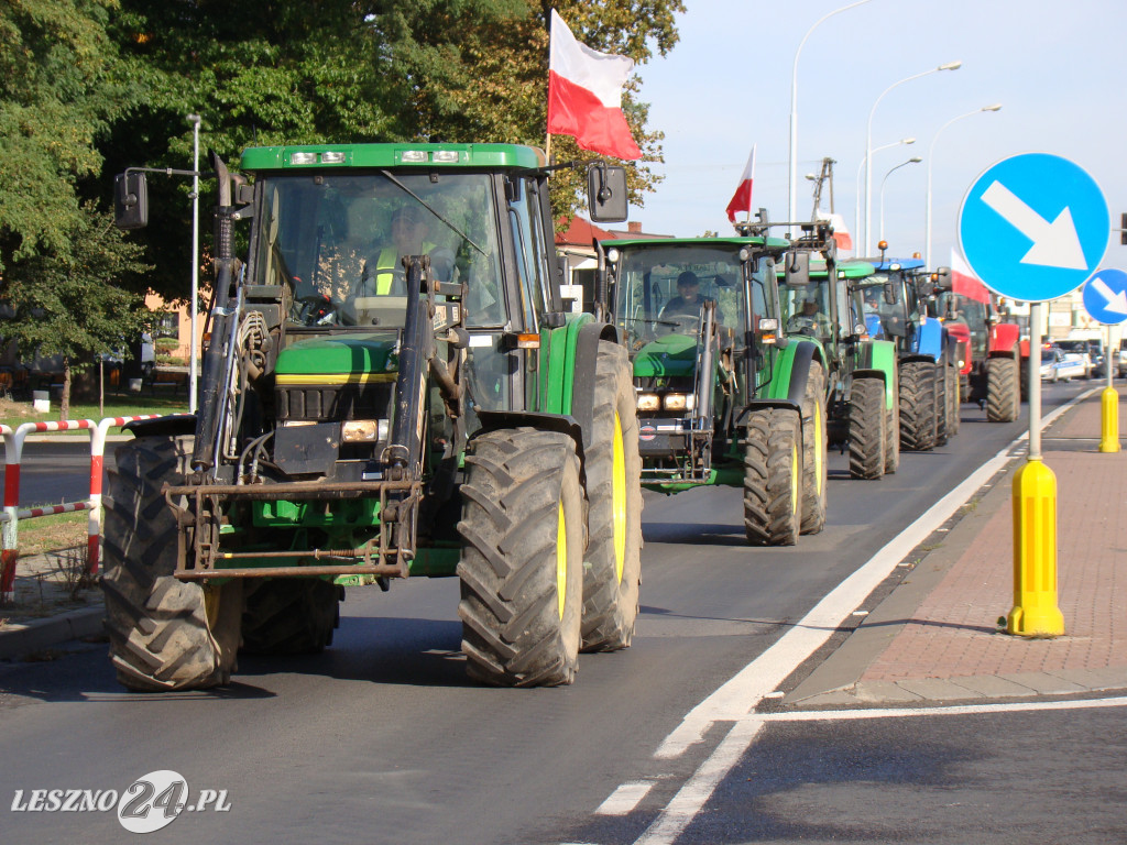 Rolniczy protest na drogach, 7 października 2020