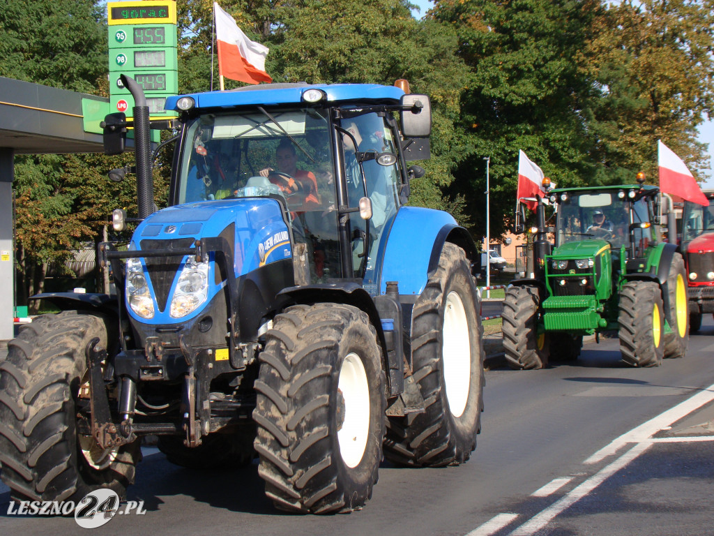 Rolniczy protest na drogach, 7 października 2020