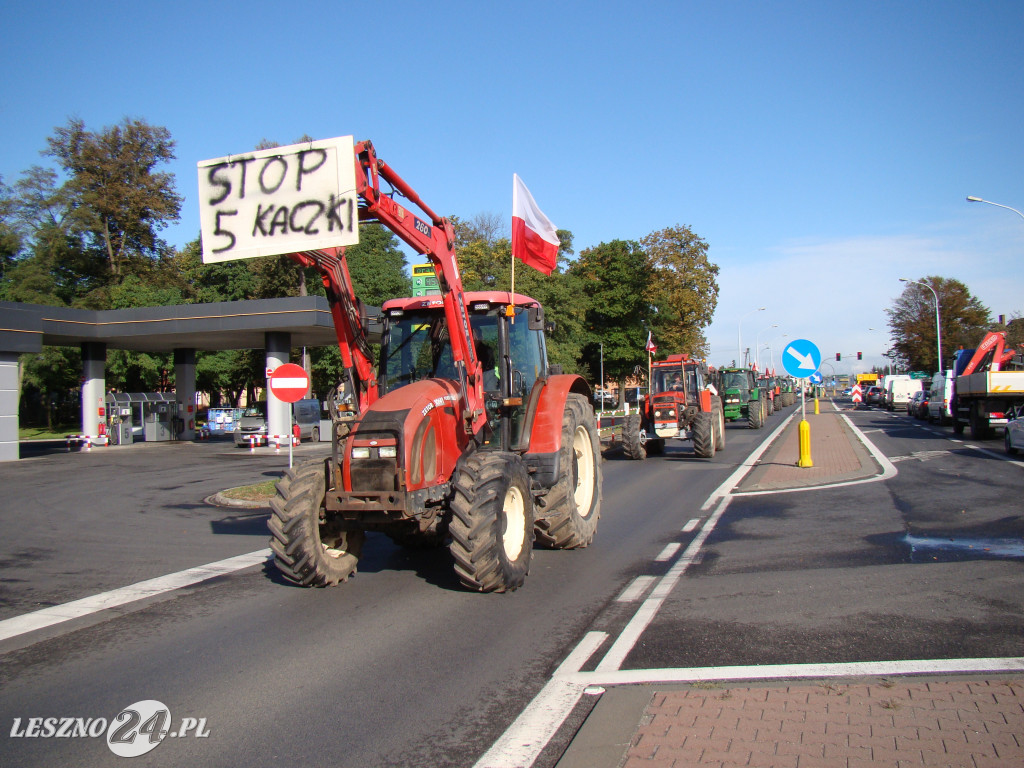 Rolniczy protest na drogach, 7 października 2020