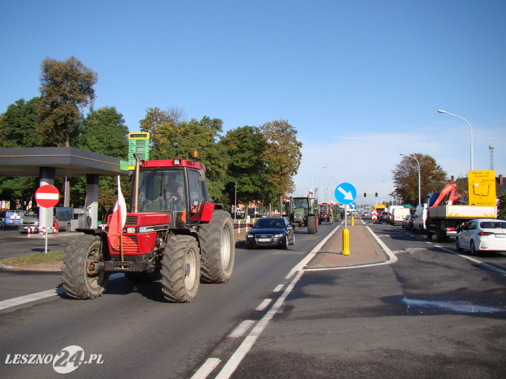 Rolniczy protest na drogach, 7 października 2020