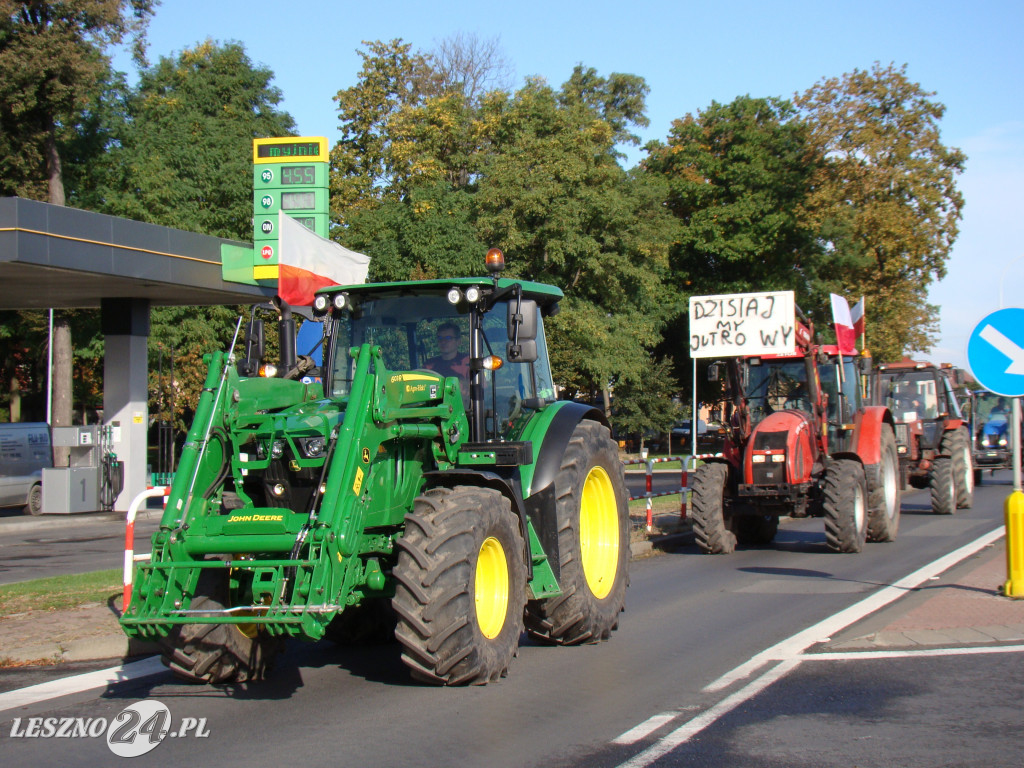 Rolniczy protest na drogach, 7 października 2020