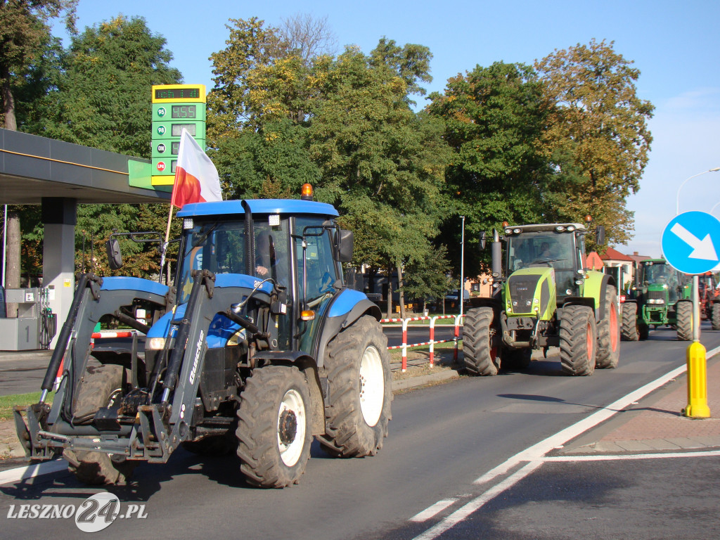 Rolniczy protest na drogach, 7 października 2020