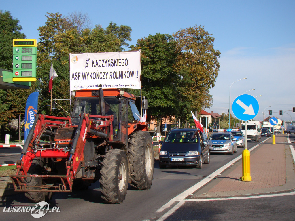 Rolniczy protest na drogach, 7 października 2020