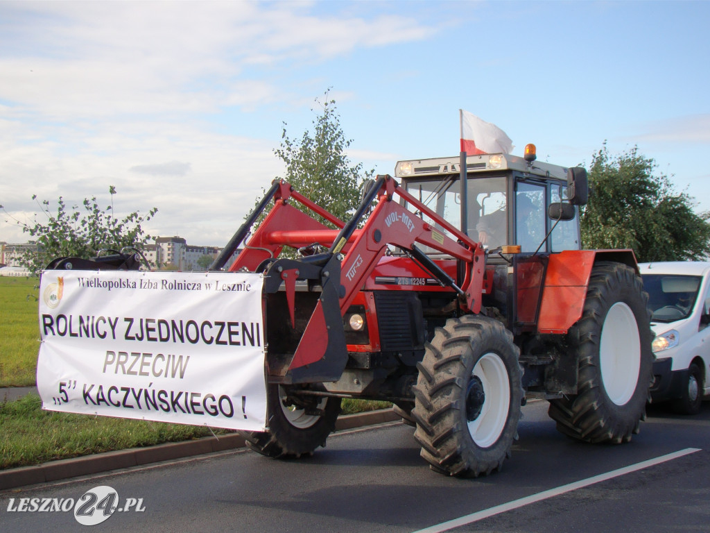 Rolniczy protest na drogach, 7 października 2020