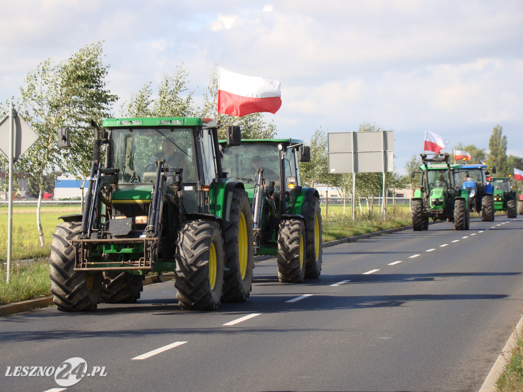 Rolniczy protest na drogach, 7 października 2020