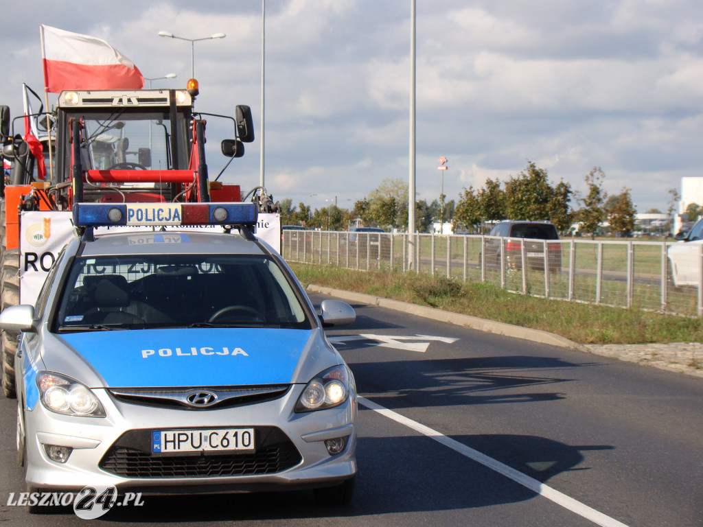 Rolniczy protest na drogach, 7 października 2020