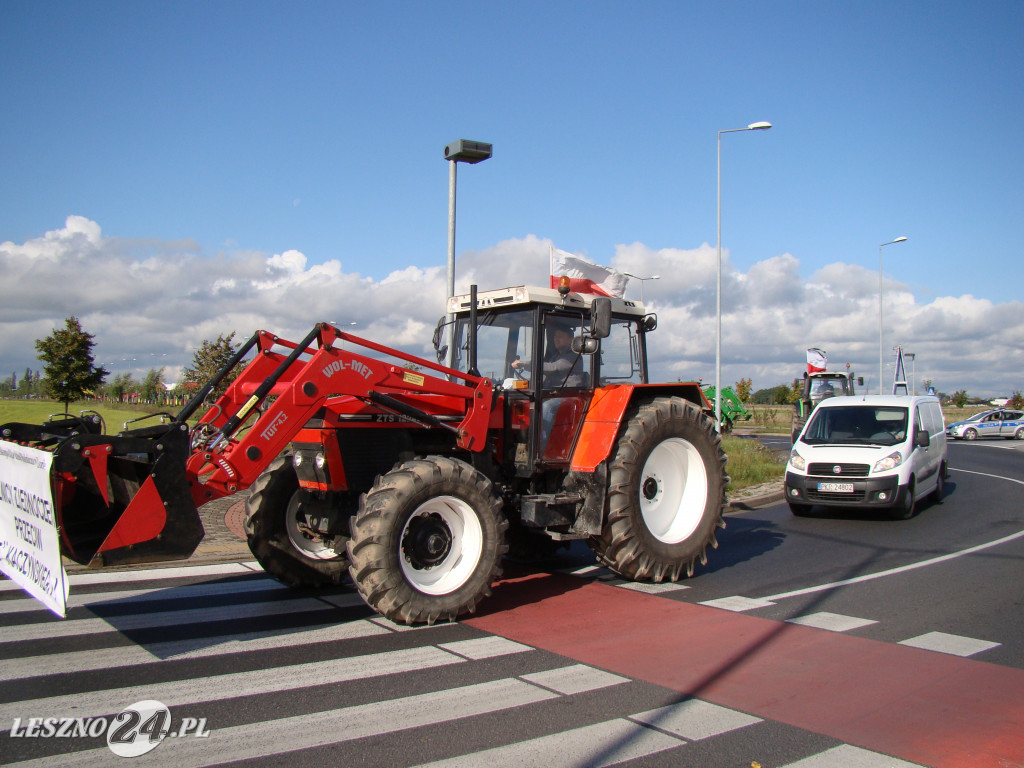 Rolniczy protest na drogach, 7 października 2020