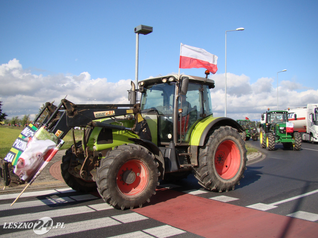 Rolniczy protest na drogach, 7 października 2020