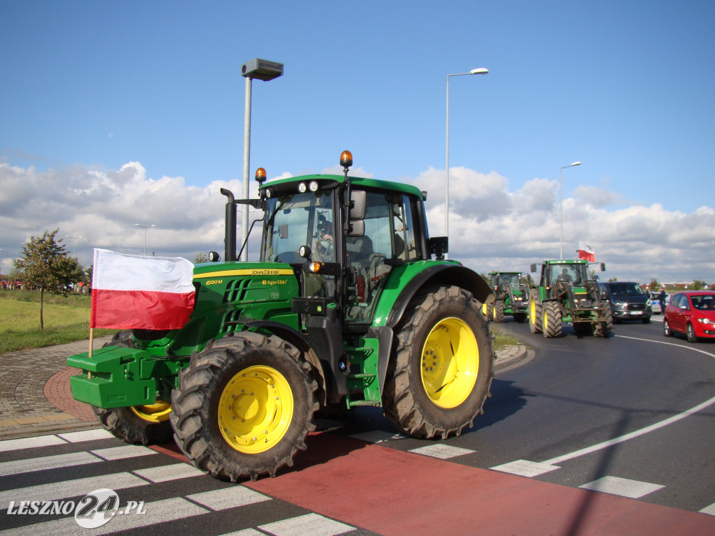 Rolniczy protest na drogach, 7 października 2020