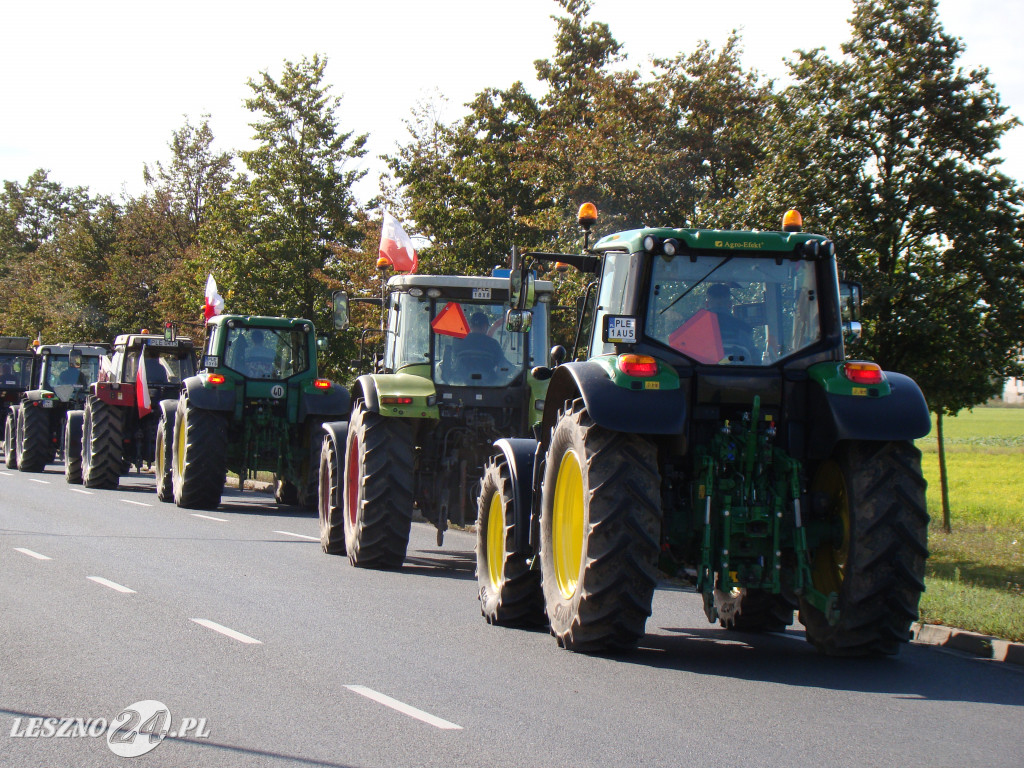 Rolniczy protest na drogach, 7 października 2020