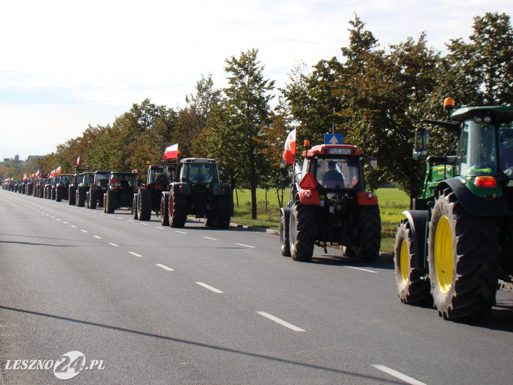 Rolniczy protest na drogach, 7 października 2020