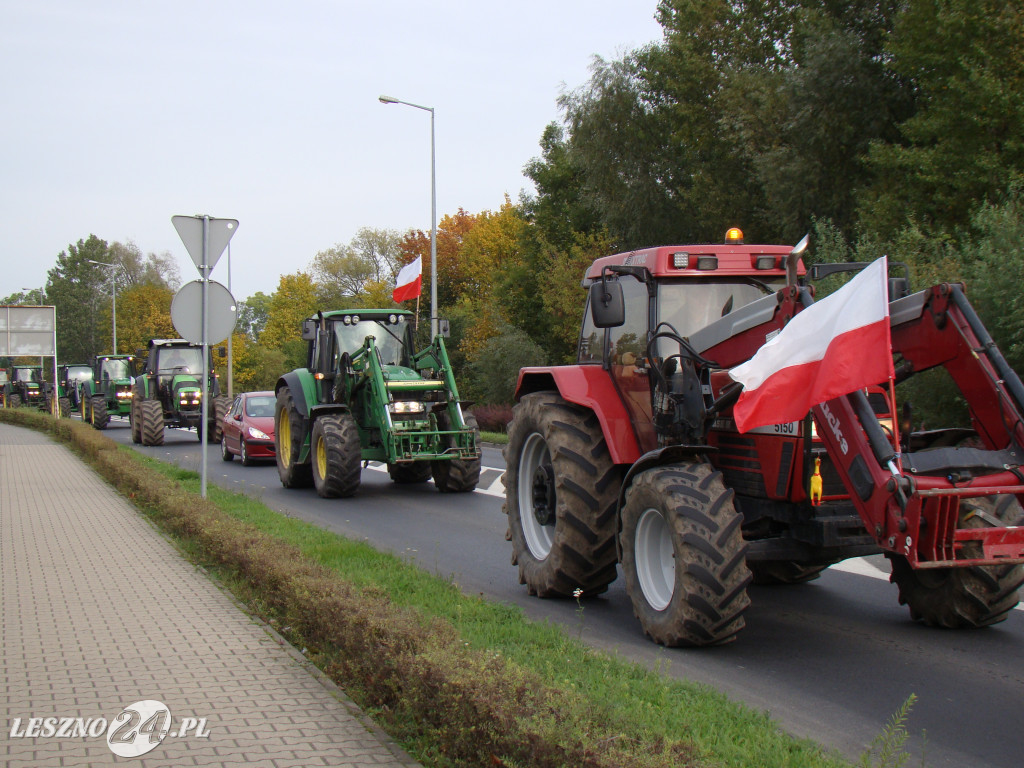 Rolnicy znów wyjchali na drogi, 21.10.2020
