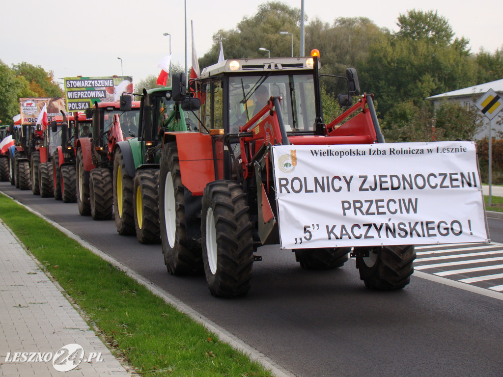 Rolnicy znów wyjchali na drogi, 21.10.2020