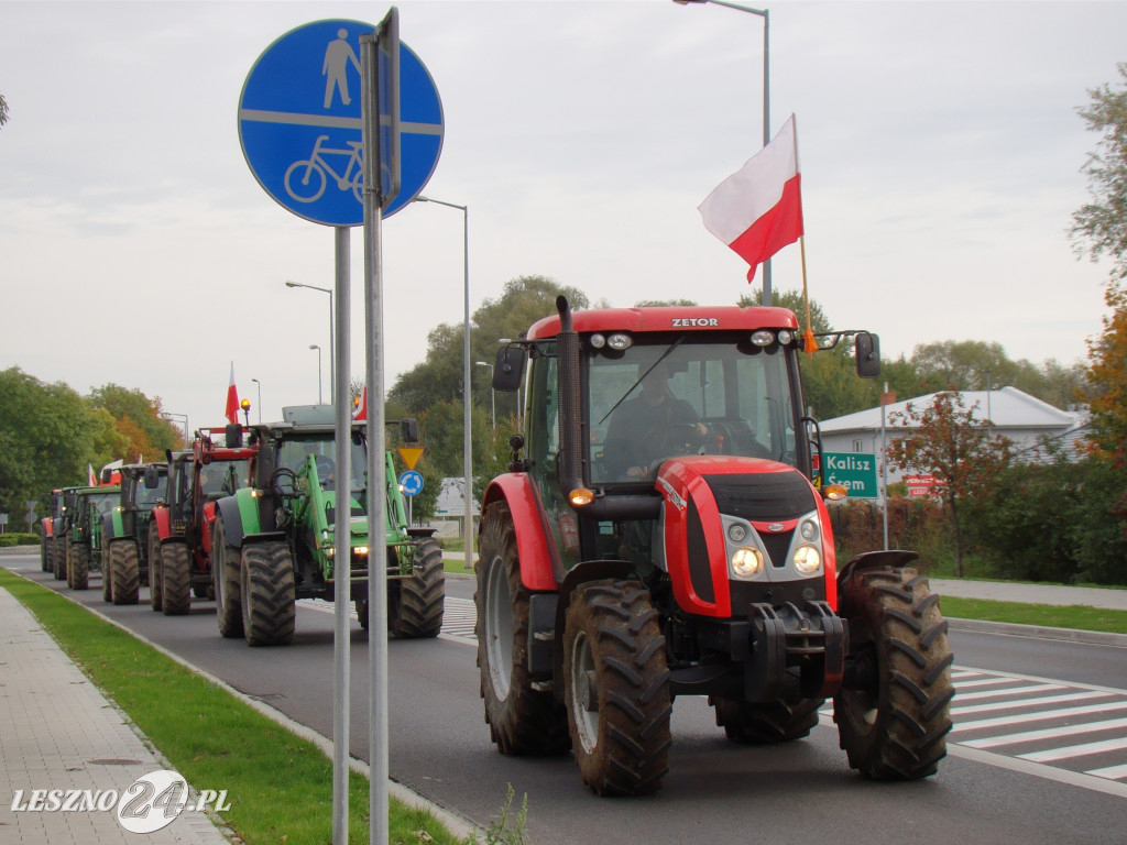 Rolnicy znów wyjchali na drogi, 21.10.2020