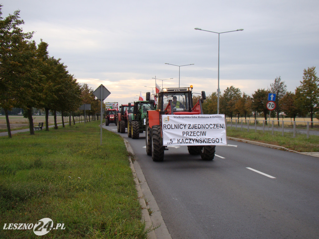 Rolnicy znów wyjchali na drogi, 21.10.2020