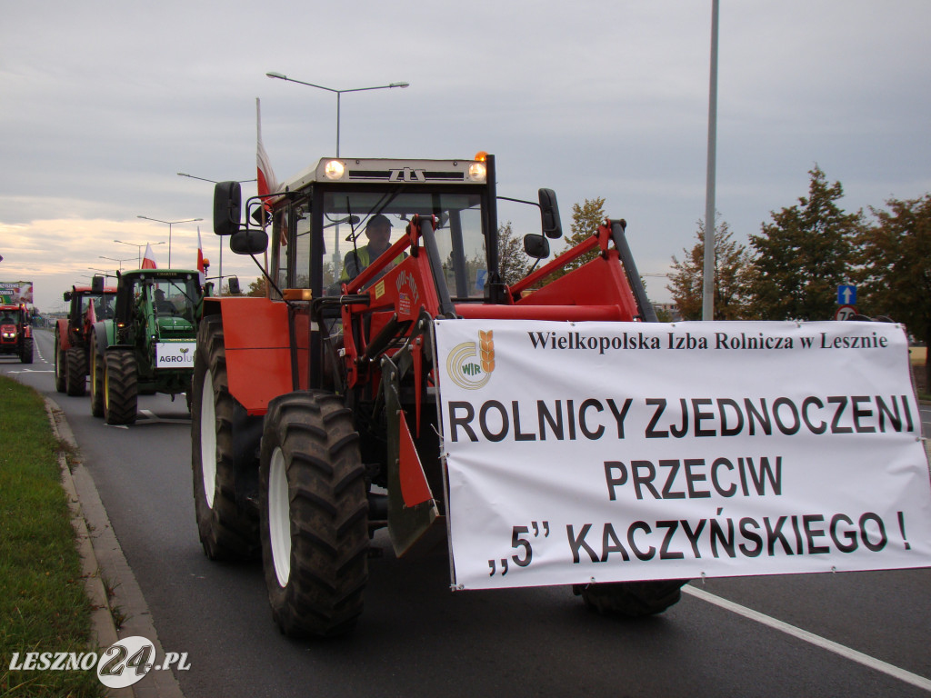 Rolnicy znów wyjchali na drogi, 21.10.2020