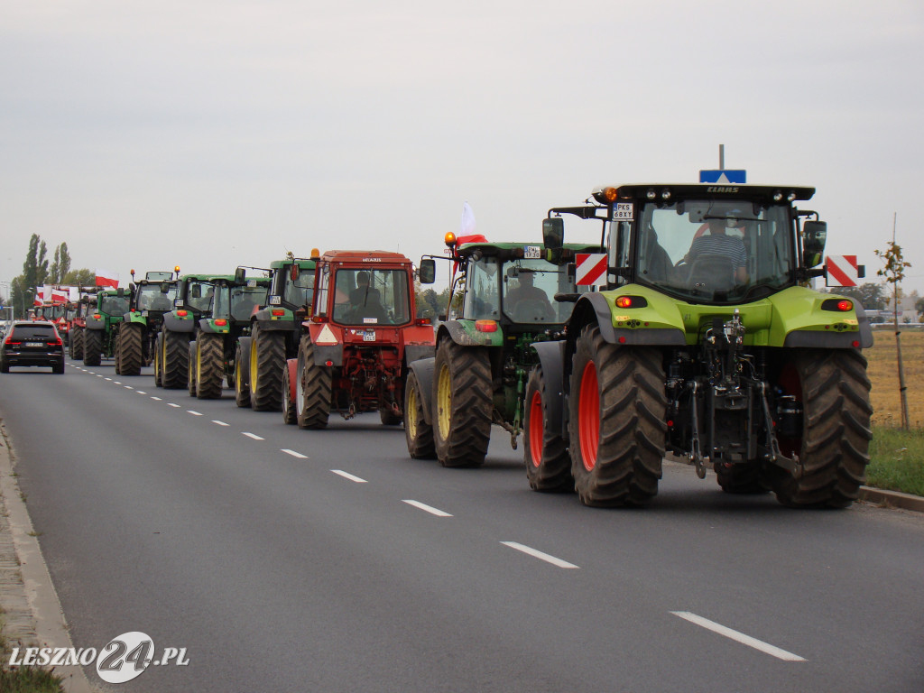 Rolnicy znów wyjchali na drogi, 21.10.2020
