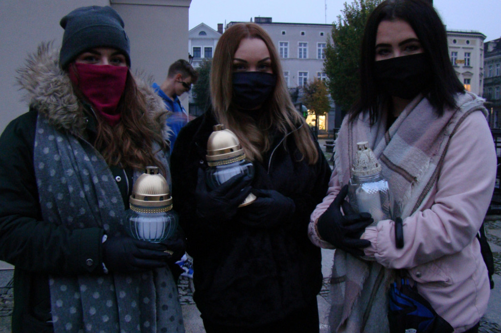 Protest Kobiet w Lesznie