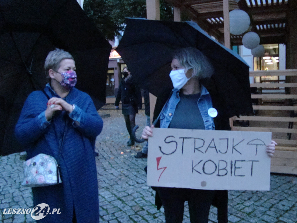 Protest Kobiet w Lesznie