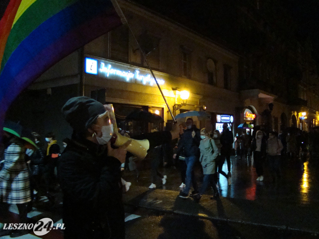 Protest Kobiet w Lesznie