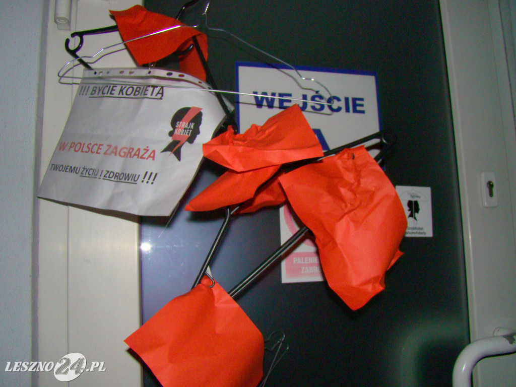 Protest Kobiet w Lesznie
