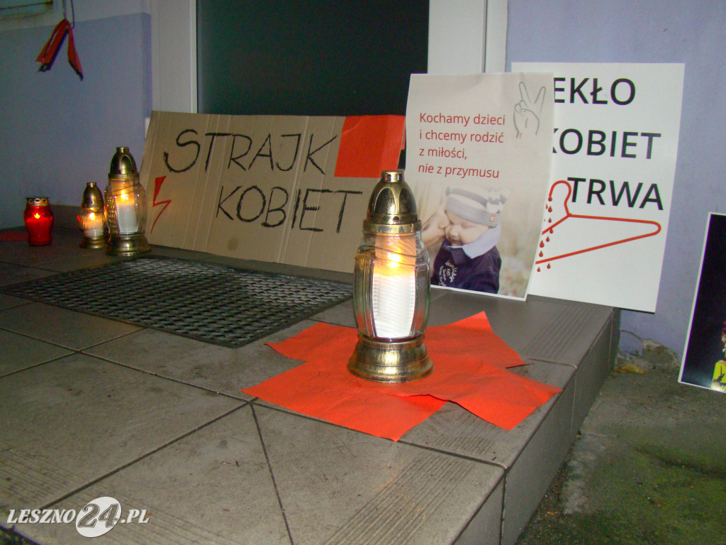 Protest Kobiet w Lesznie