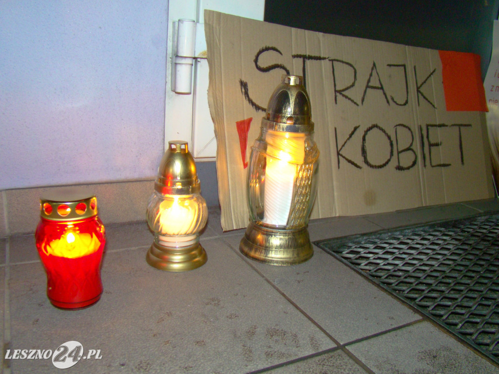 Protest Kobiet w Lesznie