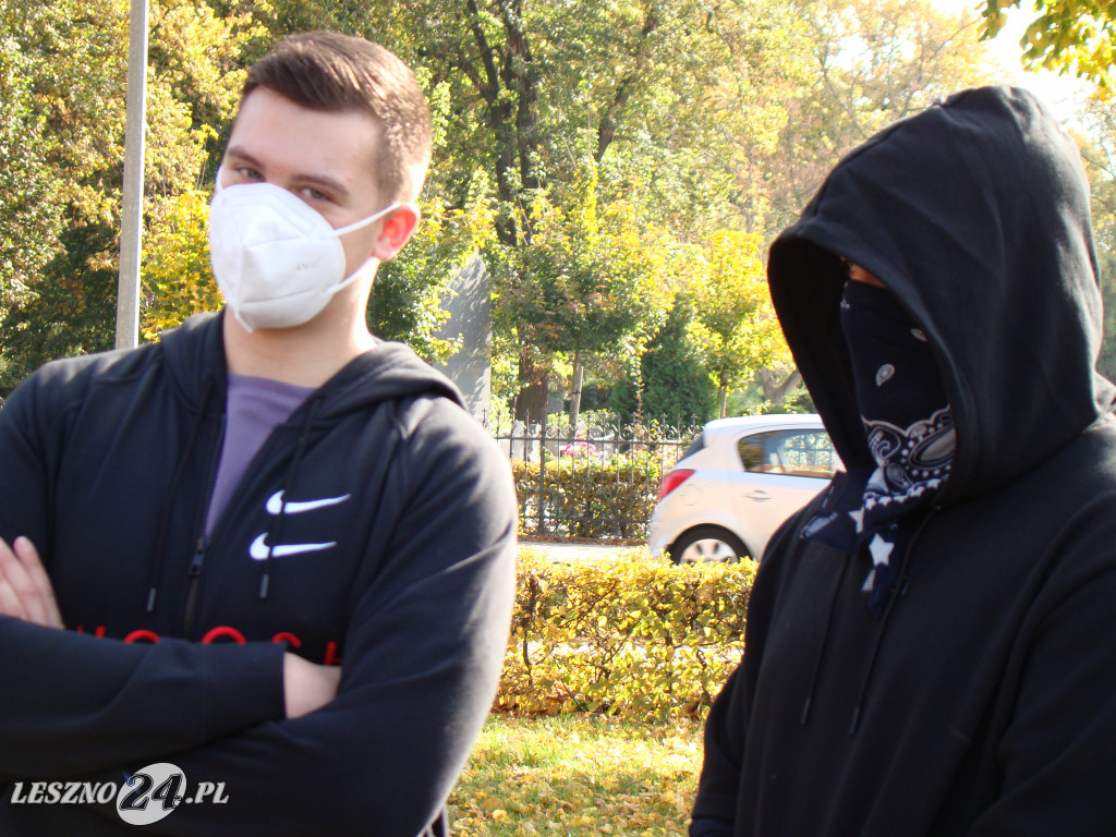 Strajk Kobiet przed kościołem św. Antoniego