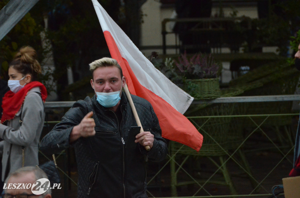 Strajk Kobiet. Blokada ulic w Lesznie