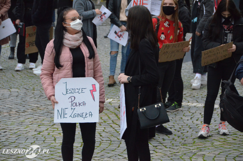 Strajk Kobiet. Blokada ulic w Lesznie