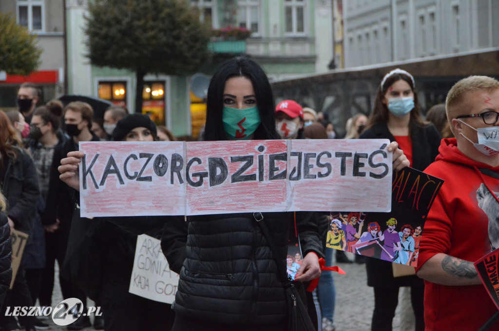 Strajk Kobiet. Blokada ulic w Lesznie