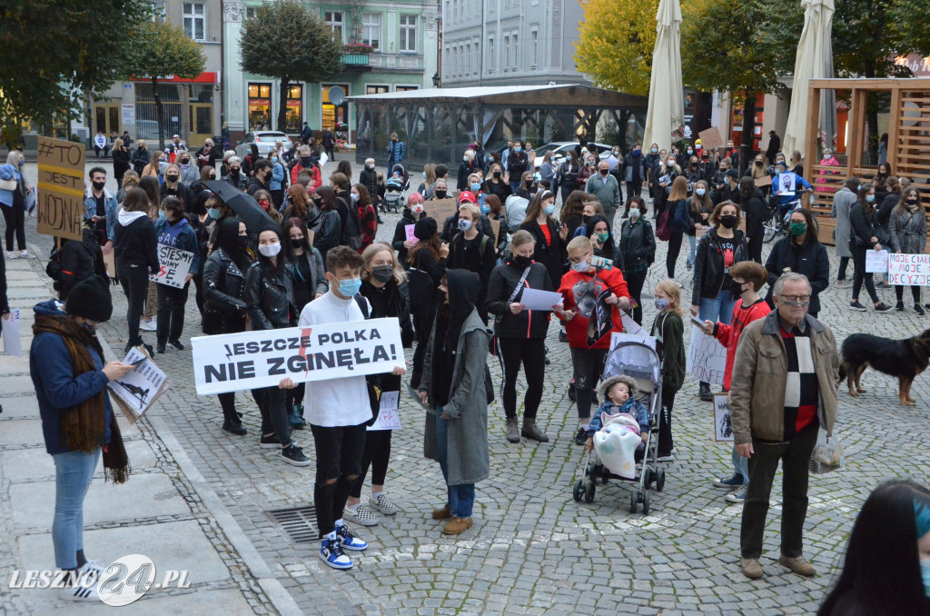Strajk Kobiet. Blokada ulic w Lesznie