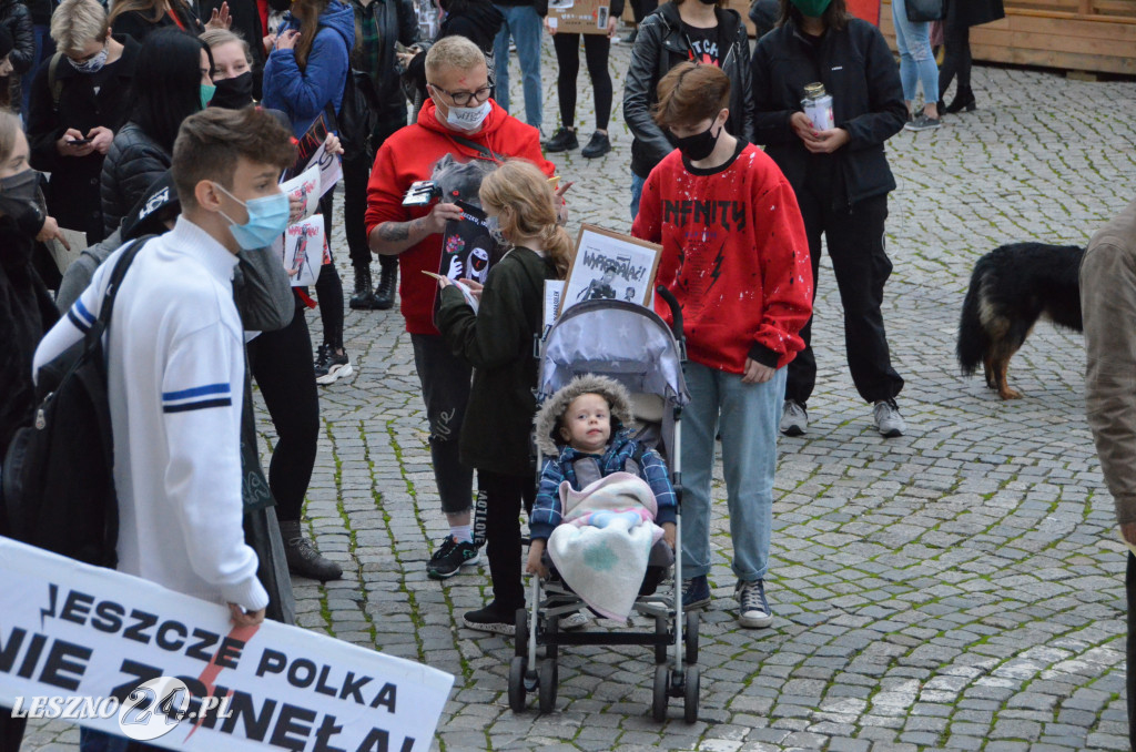 Strajk Kobiet. Blokada ulic w Lesznie