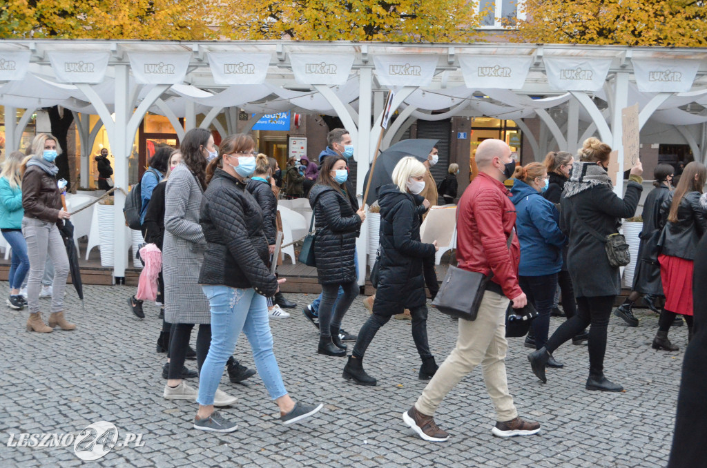Strajk Kobiet. Blokada ulic w Lesznie